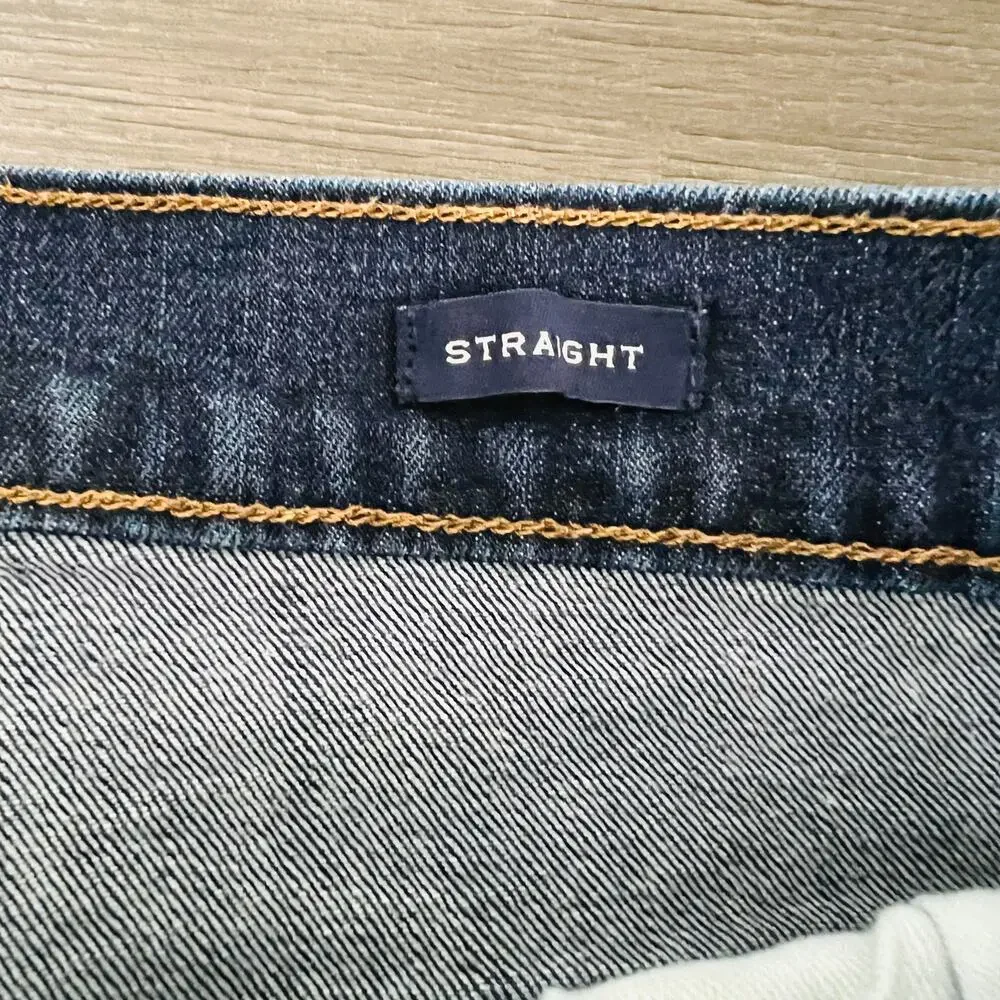 J Crew Jeans Men's 36X30 Blue Straight Leg Denim (Measures 36X29)